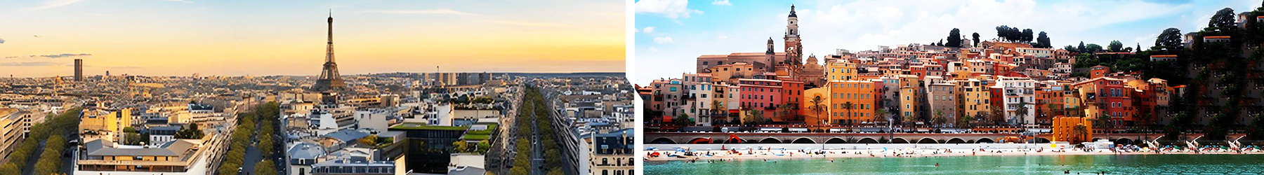 Paris & Nice Holidays