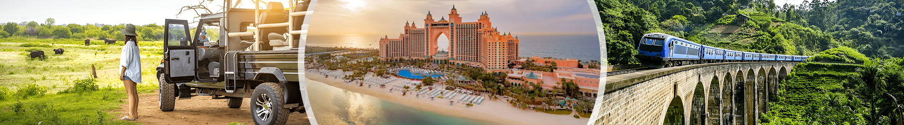 Sri Lanka Touring and a Luxurious Finale at Atlantis The Palm Dubai – 9 Nights