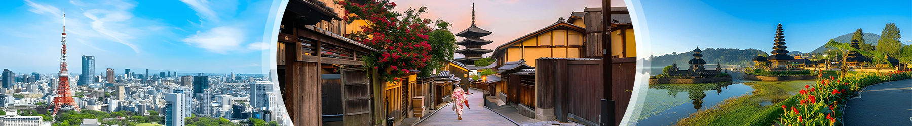 Tokyo, Kyoto & Bali